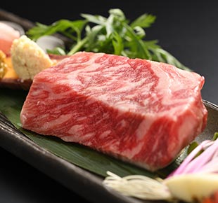 尾花沢牛のステーキ イメージ